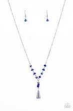 Load image into Gallery viewer, Olympian Oracle Blue Necklace