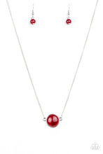 Load image into Gallery viewer, Rose Colored Glasses Red Necklace