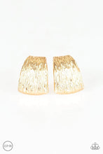 Load image into Gallery viewer, Superstar Shimmer Gold Clip On Earrings
