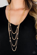 Load image into Gallery viewer, Open for Opulence Gold Necklace