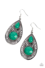 Load image into Gallery viewer, Prima Donna DIVA Green Earrings