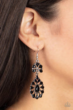 Load image into Gallery viewer, Posh Palooza Black Earrings