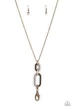 Load image into Gallery viewer, Oval Statement of the Year Brass Lanyard