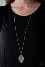 Load image into Gallery viewer, Fall Foliage Silver Necklace