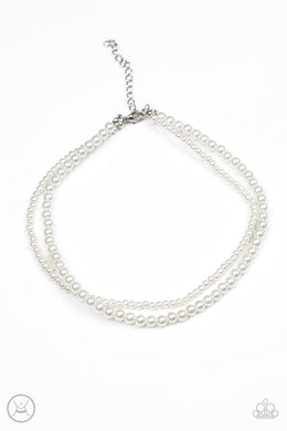 Ladies Choice White Choker