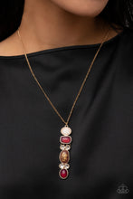 Load image into Gallery viewer, Totem Treasure Purple Necklace