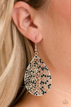 Load image into Gallery viewer, Hustle and Bustle Black Earrings