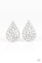 Load image into Gallery viewer, Reign Storm White Earrings
