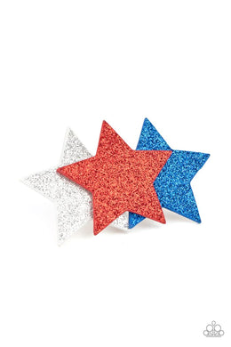 Happy Birthday America Multi Hair Clip