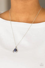 Load image into Gallery viewer, Just Drop It Blue Necklace