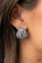 Load image into Gallery viewer, Gorgeously Galleria Silver Clip On Earrings