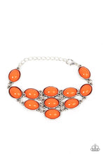 Load image into Gallery viewer, Color Wheel Garden Orange Bracelet