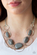 Load image into Gallery viewer, Travel Log Silver Necklace