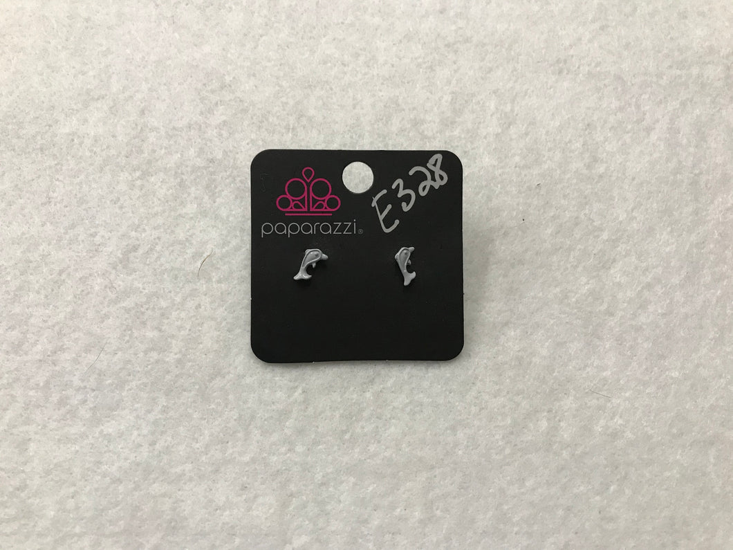 Starlet Shimmer Dolphin Earrings #328