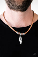 Load image into Gallery viewer, You The Caveman Brown Urban Necklace