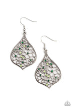Load image into Gallery viewer, Full Out Florals Green Earrings