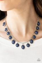 Load image into Gallery viewer, Make Some Roam Blue Necklace