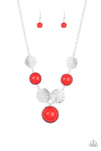 Load image into Gallery viewer, Bohemian Bombshell Red Necklace