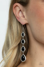 Load image into Gallery viewer, Confidently Classy Black Earrings