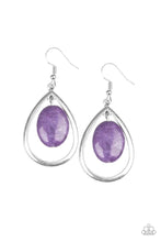 Load image into Gallery viewer, Seasonal Simplicity Purple Earrings