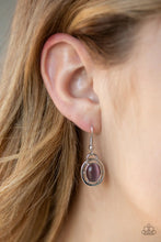 Load image into Gallery viewer, Metro Medallion Purple Necklace