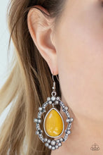 Load image into Gallery viewer, Icy Eden Yellow Earrings