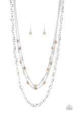 Load image into Gallery viewer, Metro Mixer Brown Necklace