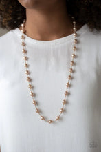 Load image into Gallery viewer, Behind the Scenes Brown Necklace