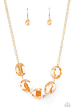Load image into Gallery viewer, Cosmic Closeup Gold Necklace