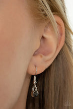 Load image into Gallery viewer, Spiraling Sparkle Silver Necklace