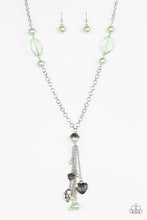 Load image into Gallery viewer, Heart Stopping Harmony Green Necklace