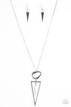 Load image into Gallery viewer, Keep A Sharp Lookout Silver Necklace