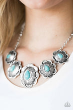 Load image into Gallery viewer, Too Many Chiefs Blue Necklace
