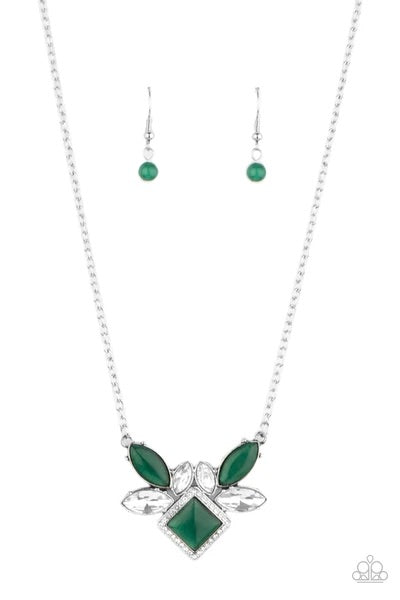 Amulet Avenue Green Necklace