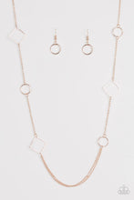 Load image into Gallery viewer, Full Frame Rose Gold Necklace