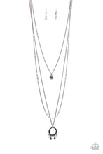 Load image into Gallery viewer, Treasures and Trinkets Black Necklace