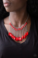 Load image into Gallery viewer, Venturous Vibes Red Necklace