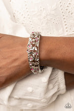 Load image into Gallery viewer, Ripe for the Picking Pink Hinged Bracelet