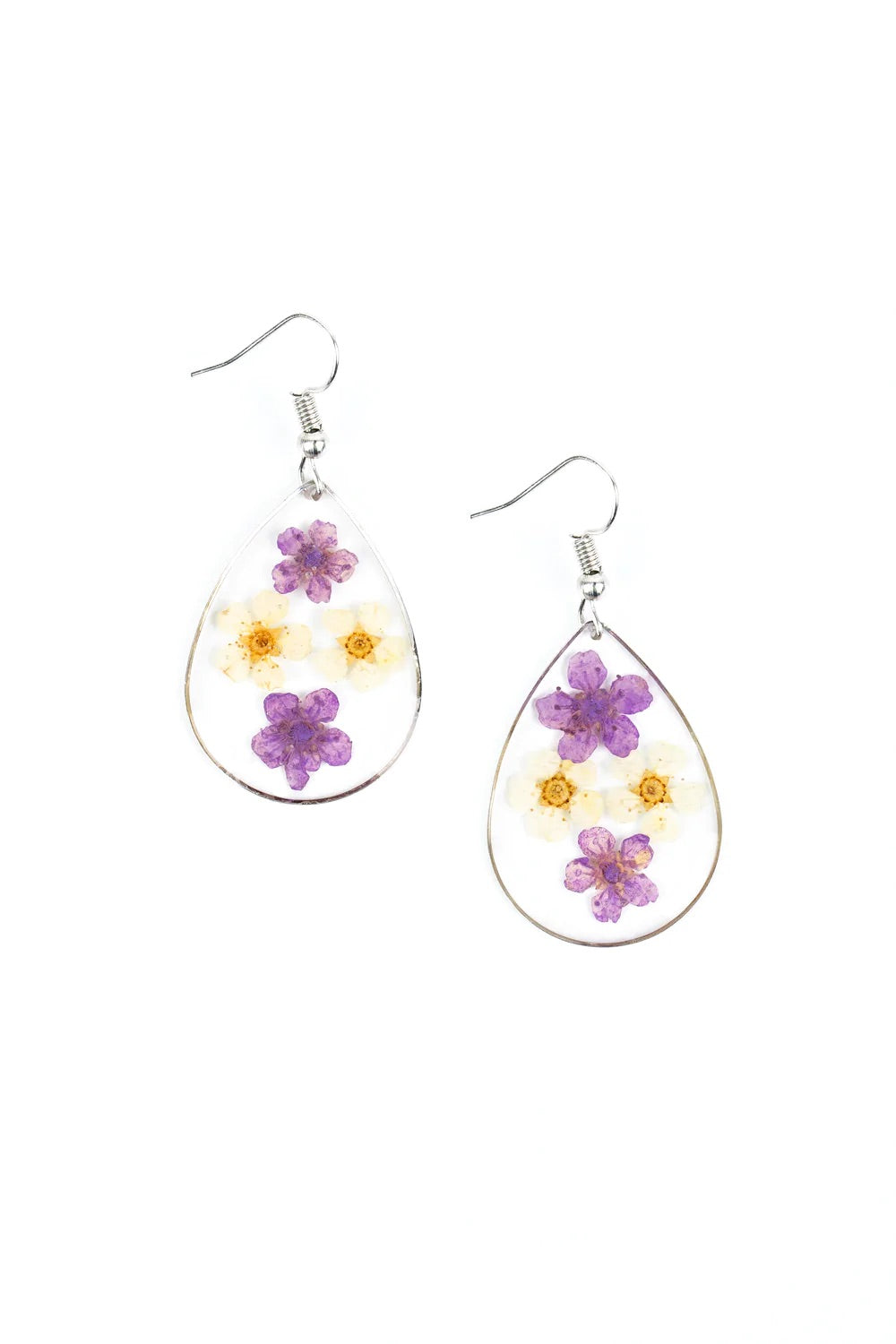 Perennial Prairie Multi/Purple Acrylic Earrings