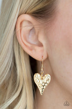 Load image into Gallery viewer, Hardened Hearts Gold Necklace