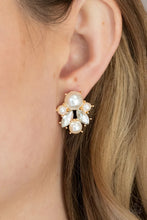 Load image into Gallery viewer, Royal Reverie Gold Post Earrings