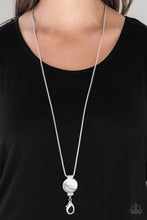 Load image into Gallery viewer, Happy As Can Beam White Lanyard