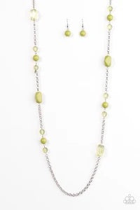 Already Famous Green Necklace