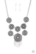 Load image into Gallery viewer, Modern Medalist Silver Necklace