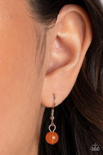 Load image into Gallery viewer, Aquatic Garden Orange Necklace