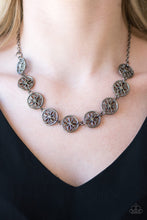 Load image into Gallery viewer, I Can and I Wheel Black Necklace
