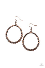 Load image into Gallery viewer, Rustic Society Copper Earrings