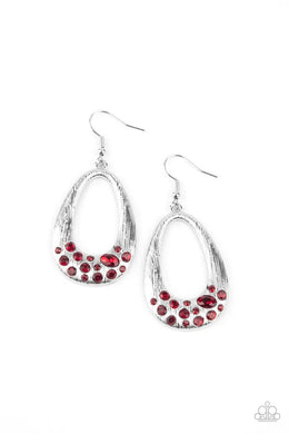 Better Luxe Next Time Red Earrings