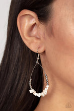 Load image into Gallery viewer, Come Out of Your Shale White Earrings