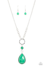 Load image into Gallery viewer, Valley Girl Glamour Green Necklace